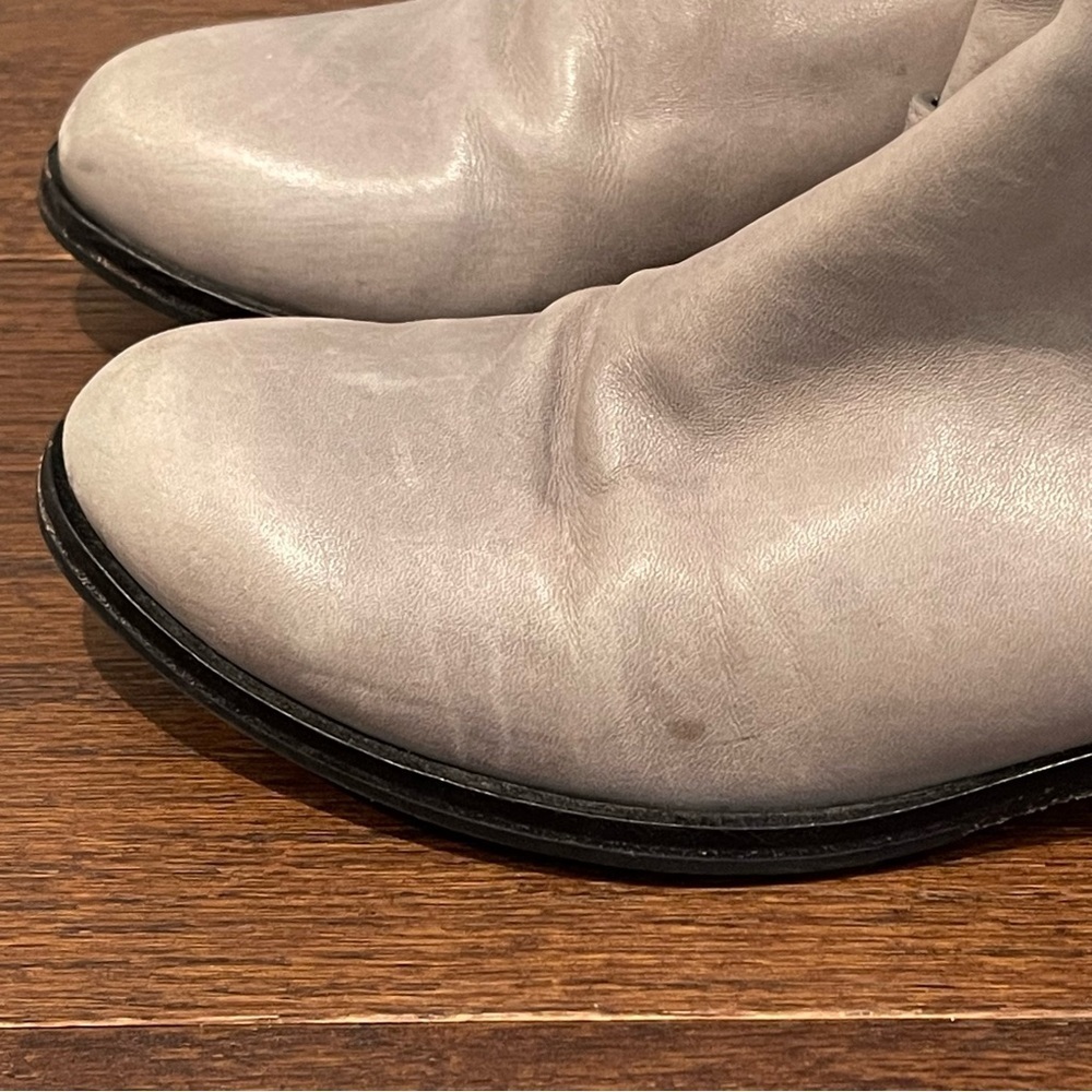 Cole Haan Grey Suede and Leather Pull On Boots Size 9 - Picture 7 of 9